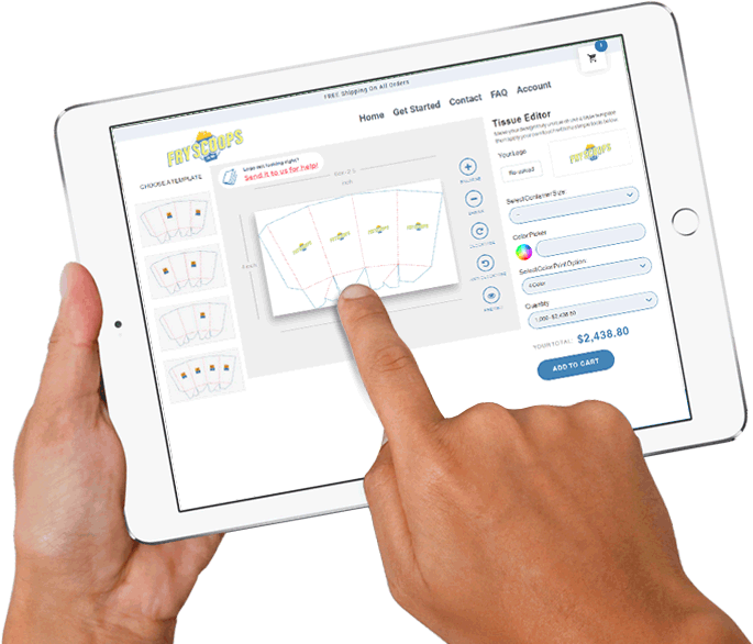 custom-printed-fry-scoops-design-tool